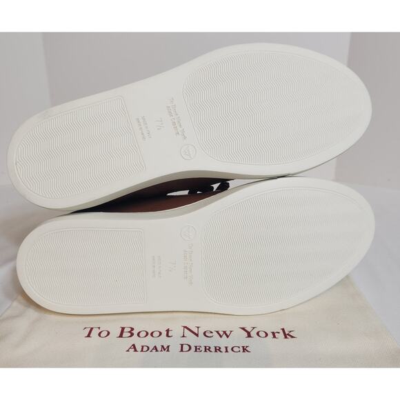 To Boot New York Adam Derrick Colton Brandy Nappa Calf Sneakers size 7.5M - Picture 8 of 12